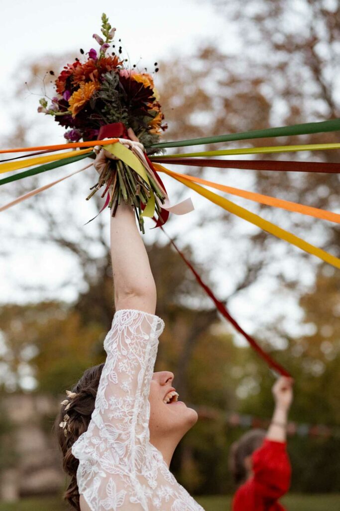 mariage automnal style wes anderson