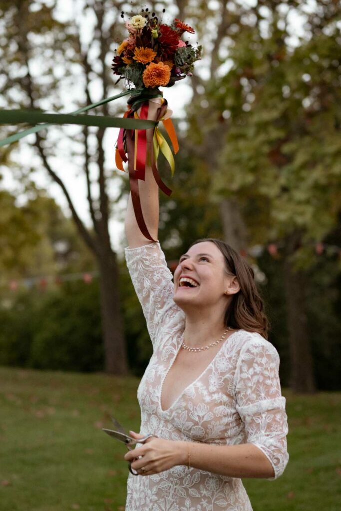 mariage automnal style wes anderson