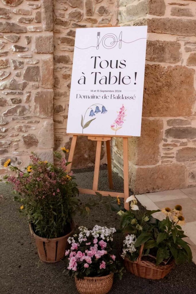 mariage domaine de baldassé saint affrique