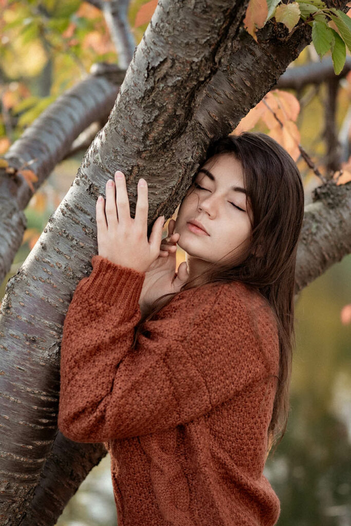 séance photo portrait automne