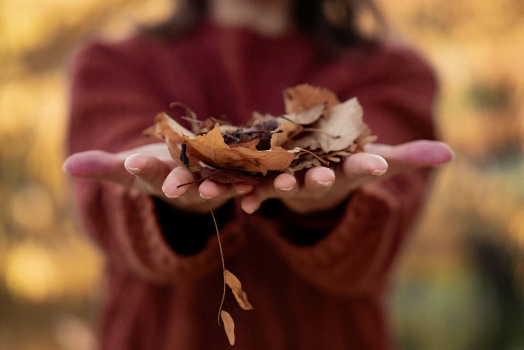 séance photo portrait automne