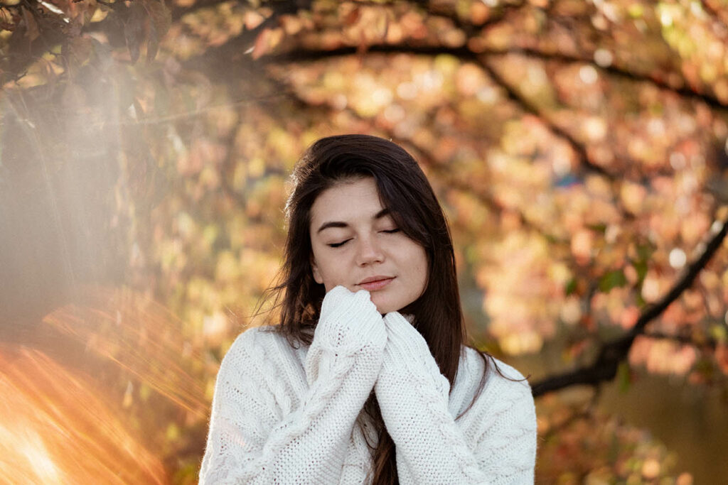 séance photo portrait automne