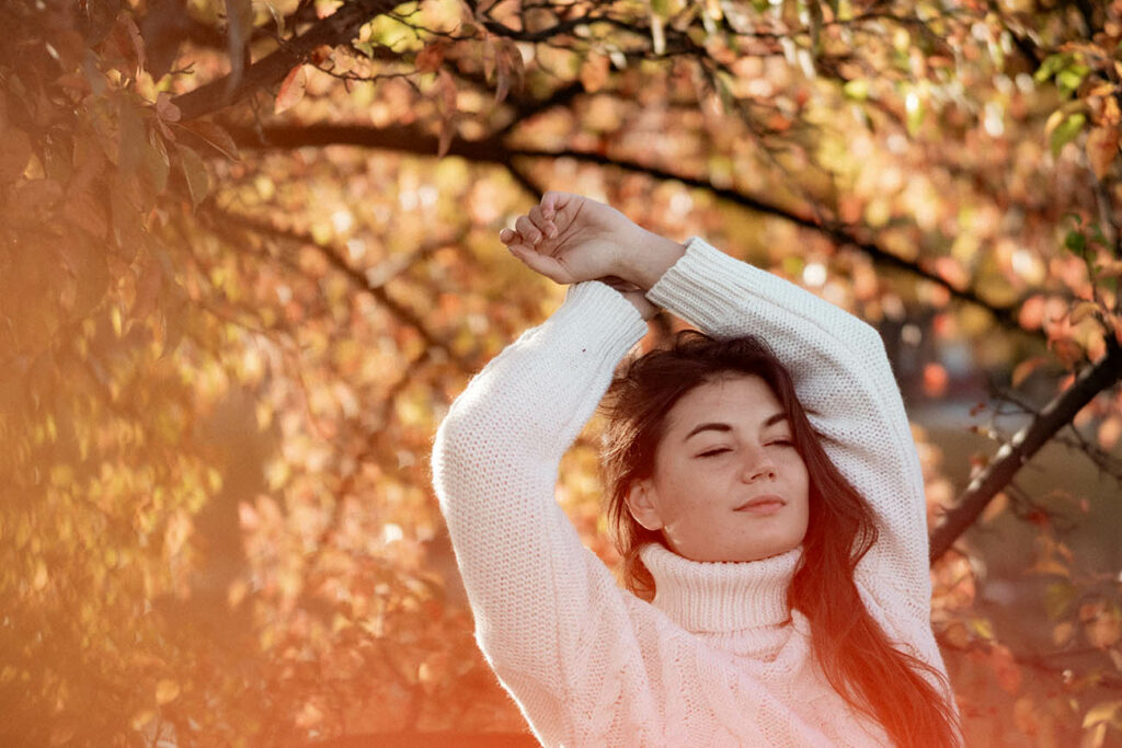 séance photo portrait automne