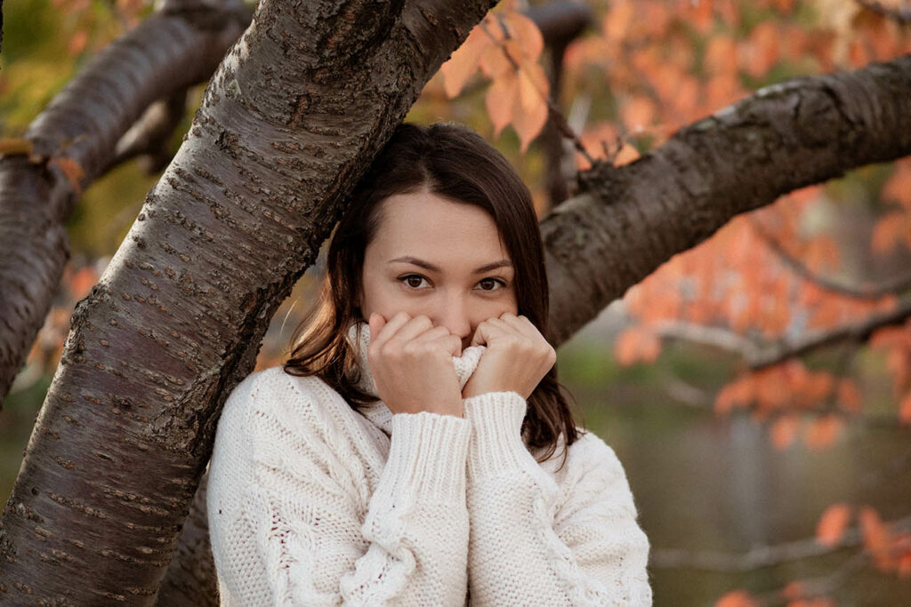 séance photo portrait automne