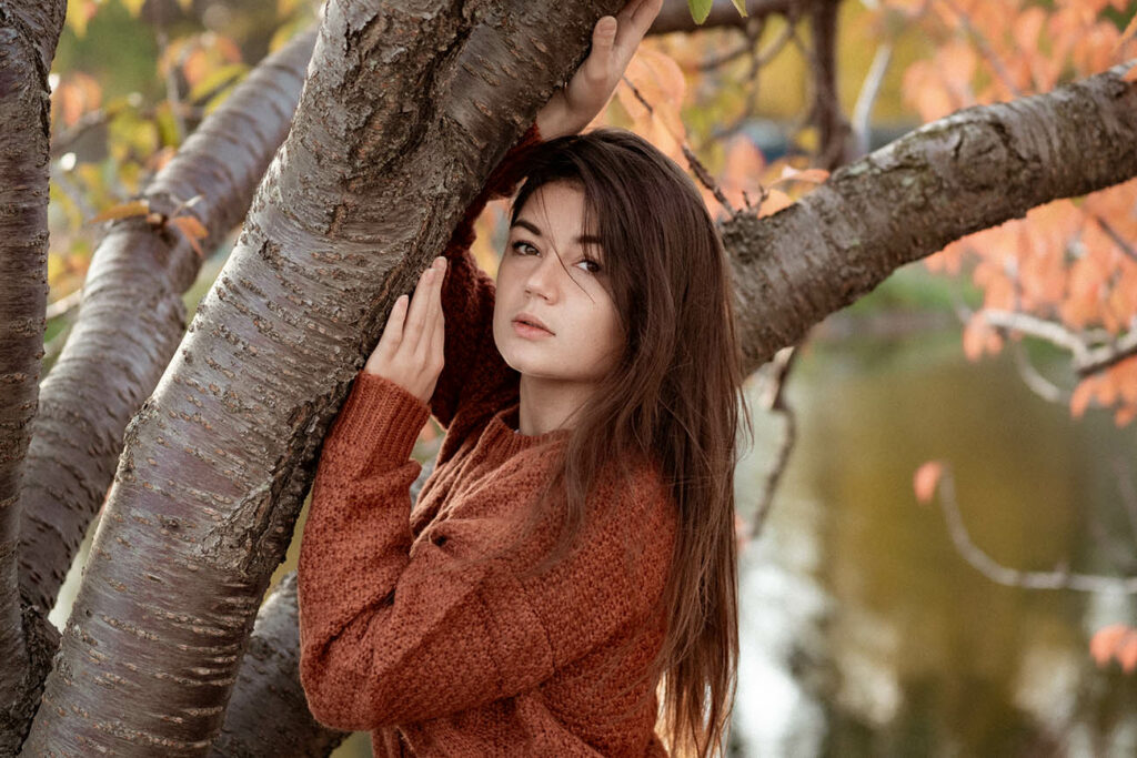 séance photo portrait automne