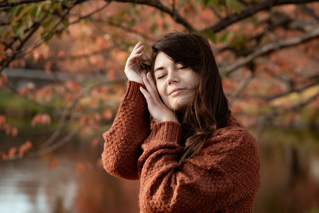 séance photo portrait automne