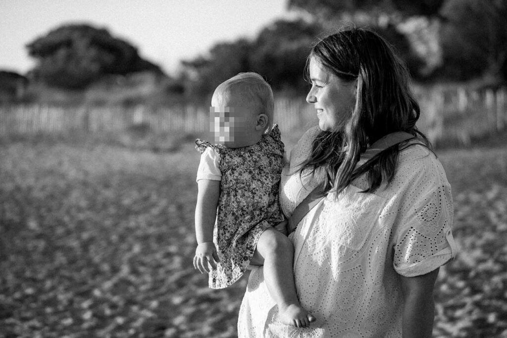 séance famille à la plage Agde