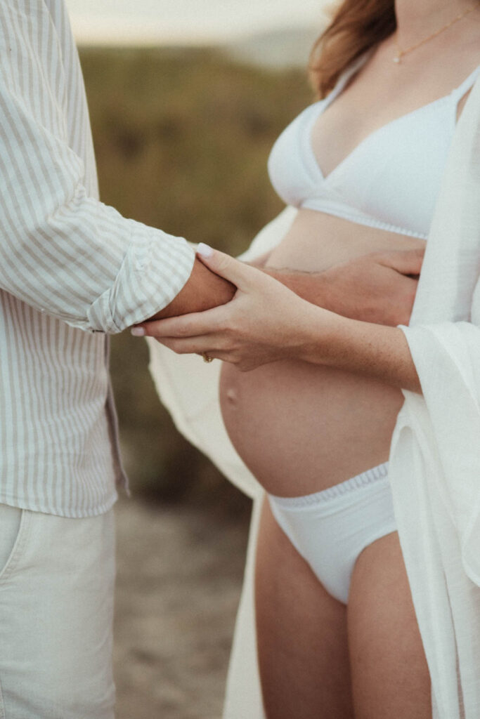 séance photo grossesse villeneuve les maguelone