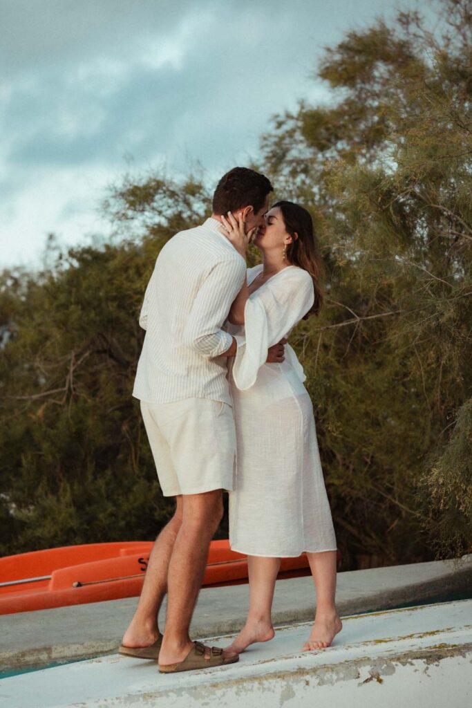 séance photo grossesse villeneuve les maguelone