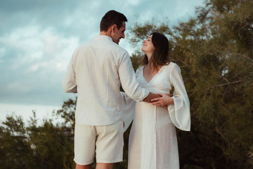 séance photo grossesse villeneuve les maguelone