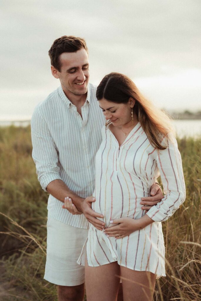 séance photo grossesse villeneuve les maguelone