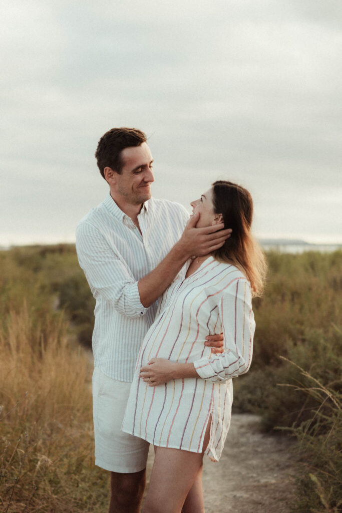 séance photo grossesse villeneuve les maguelone