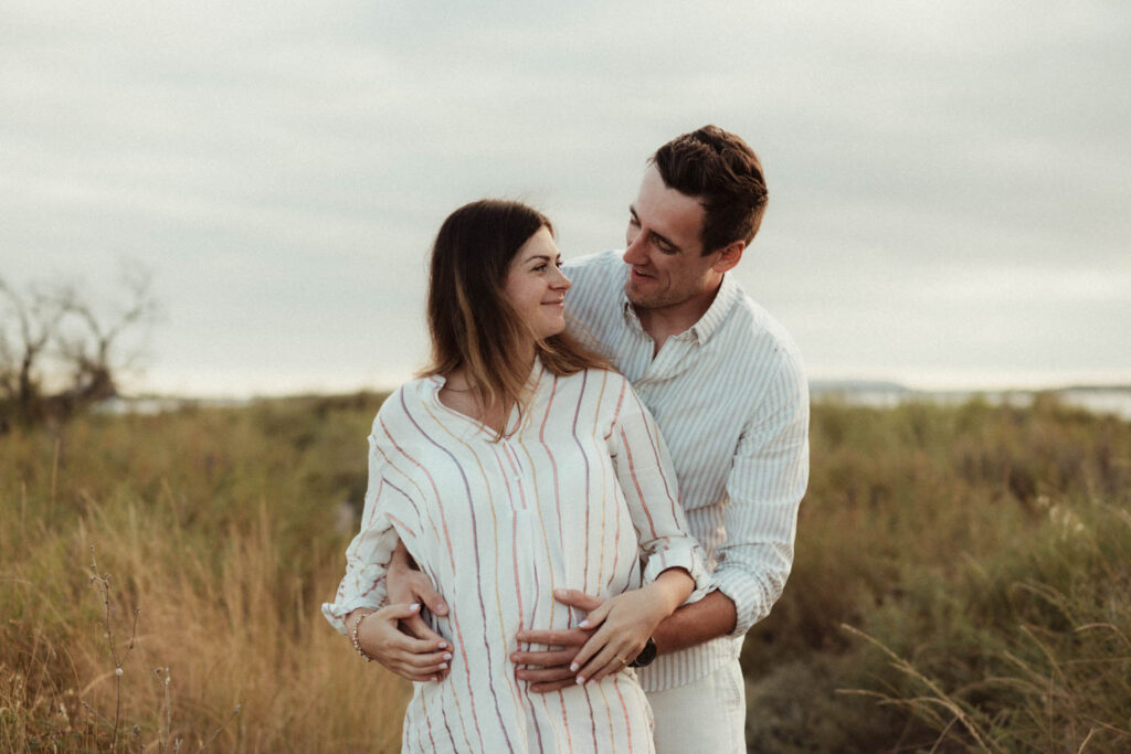 séance photo grossesse villeneuve les maguelone
