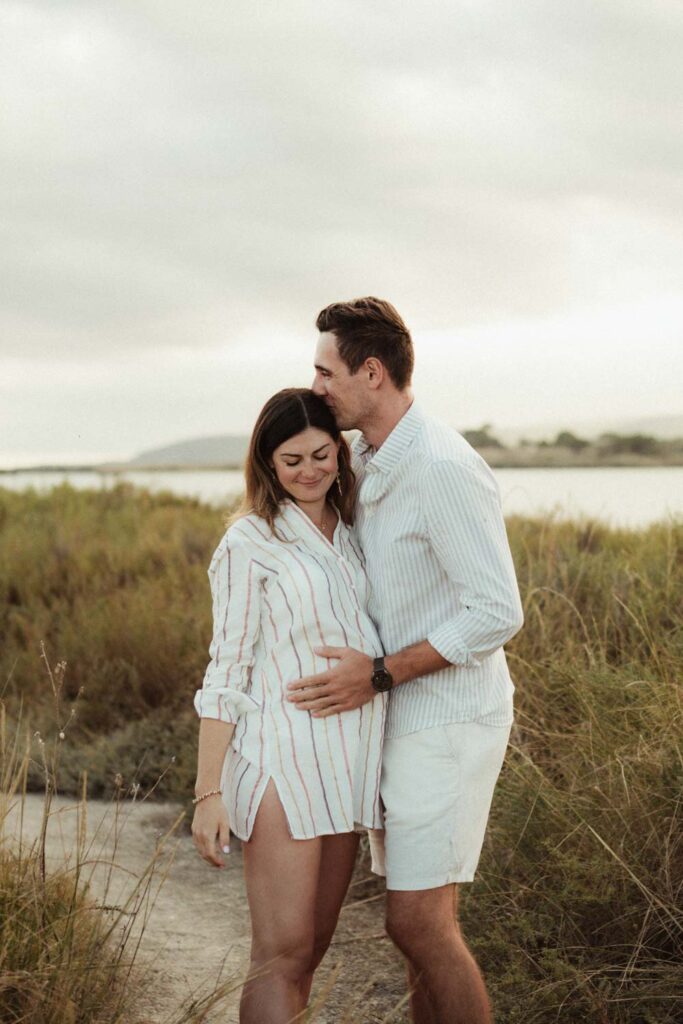 séance photo grossesse villeneuve les maguelone