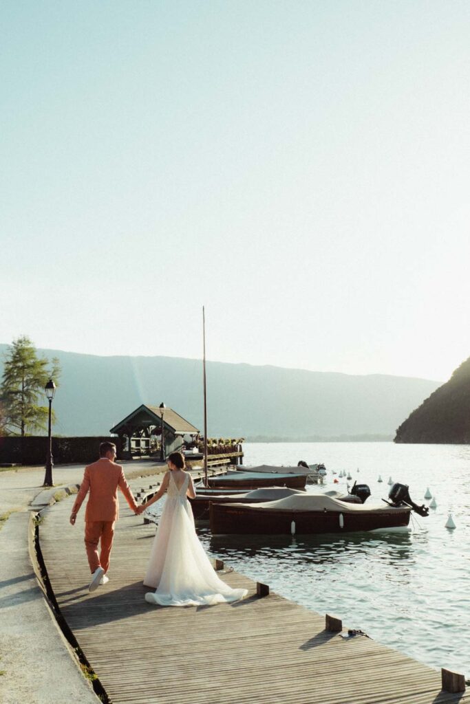 photos couple mariage talloires