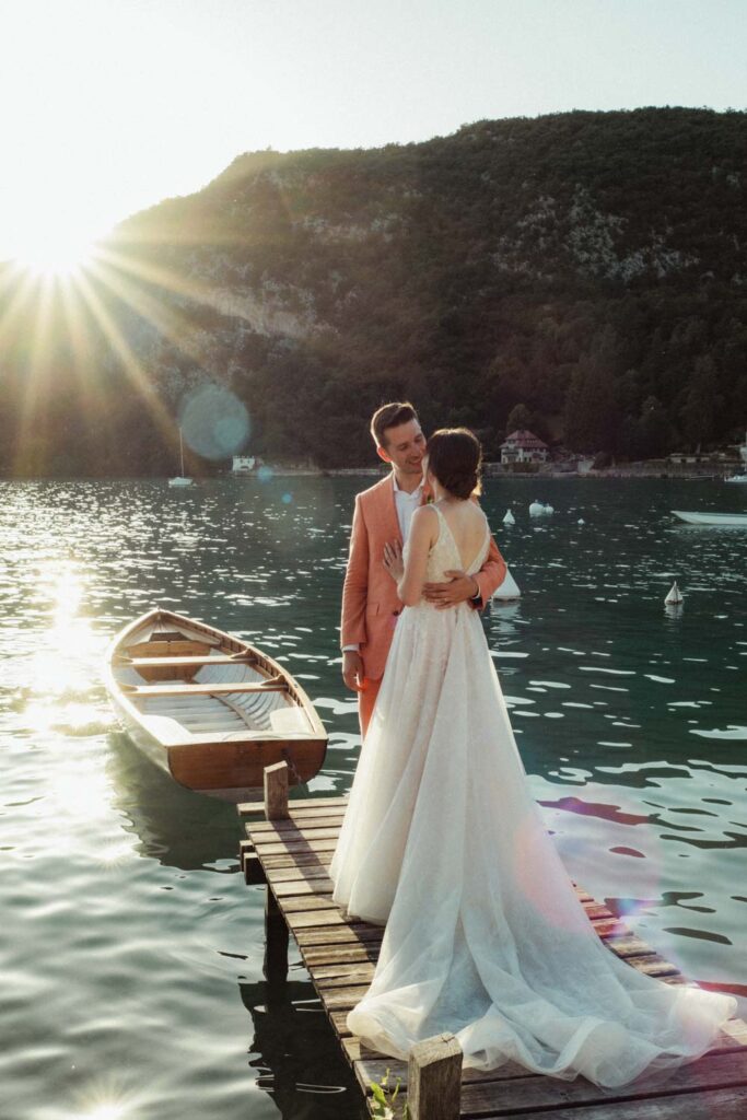 photos couple mariage talloires