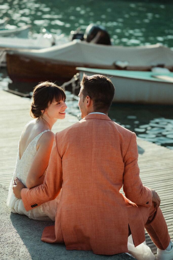 photos couple mariage talloires